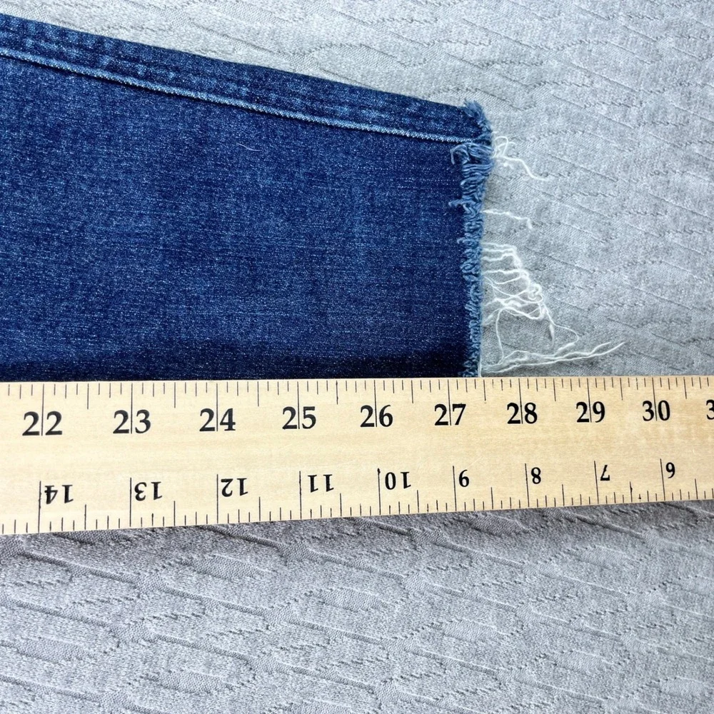 Judy Blue High Rise Ankle Fray Hem Women 7/28(27X27 skinny Slim Sexy Dress Jeans